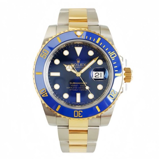 Rolex Submariner "Bluesy" (Two-Tone Blue) 40mm Automatic Men's Watch 116613